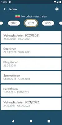 Ferien & Feiertage android App screenshot 6